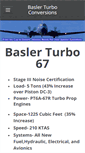 Mobile Screenshot of baslerturbo.com